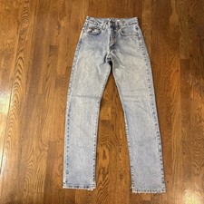 Calvin Klein Women's Vintage 90s Jeans Made In USA Size 3 Blue Denim