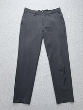 Quince Pants Mens 30x28 Gray Stretch Chino Tapered Casual Business Performance