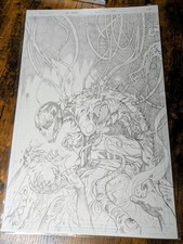 Eric Henson Original Comic Art Cover 11x17 Ed...