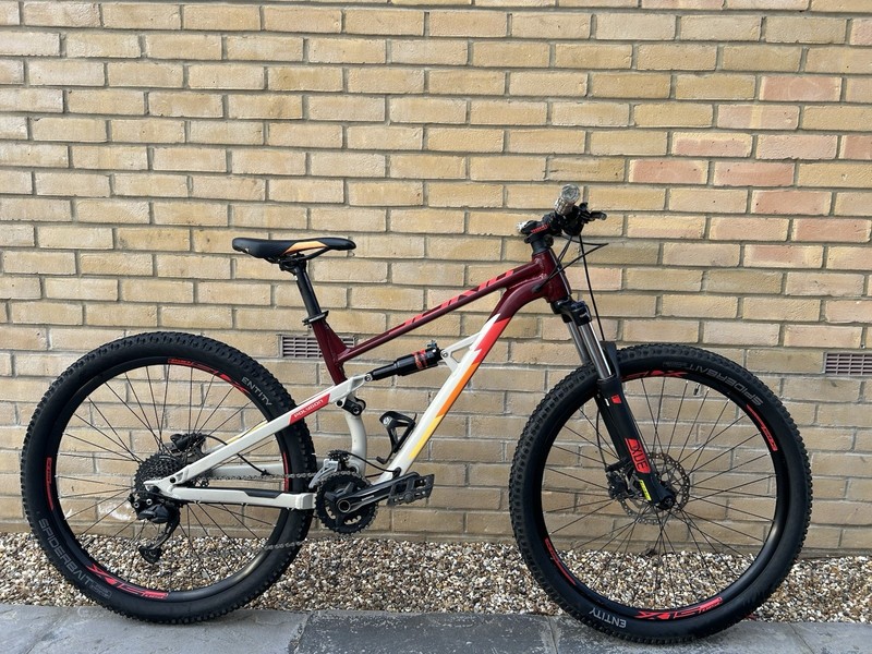 27.5” Polygon Siskiu D5 full suspension mountain bike, size medium VGC