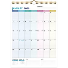 Wall Calendar 2025-2026 – Wall, 18 Monthly Calendar, Jul... 