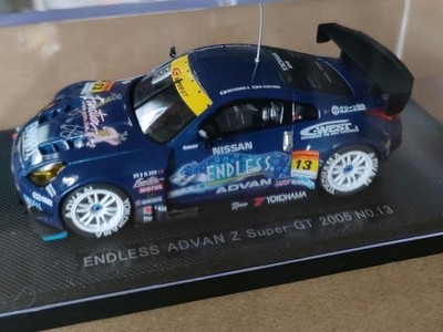 Ebbro 1/43 SUPER GT 2005 ENDLESS ADVAN Z Modellauto blau Nr.13 selten
