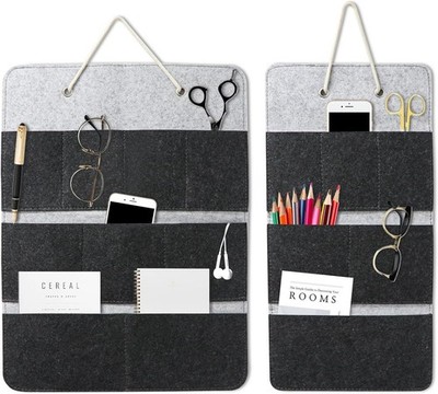 Wand Organizer Hängend Tasche, 2 St. Hängeorganizer Filz Faltbare Hängeorganizer