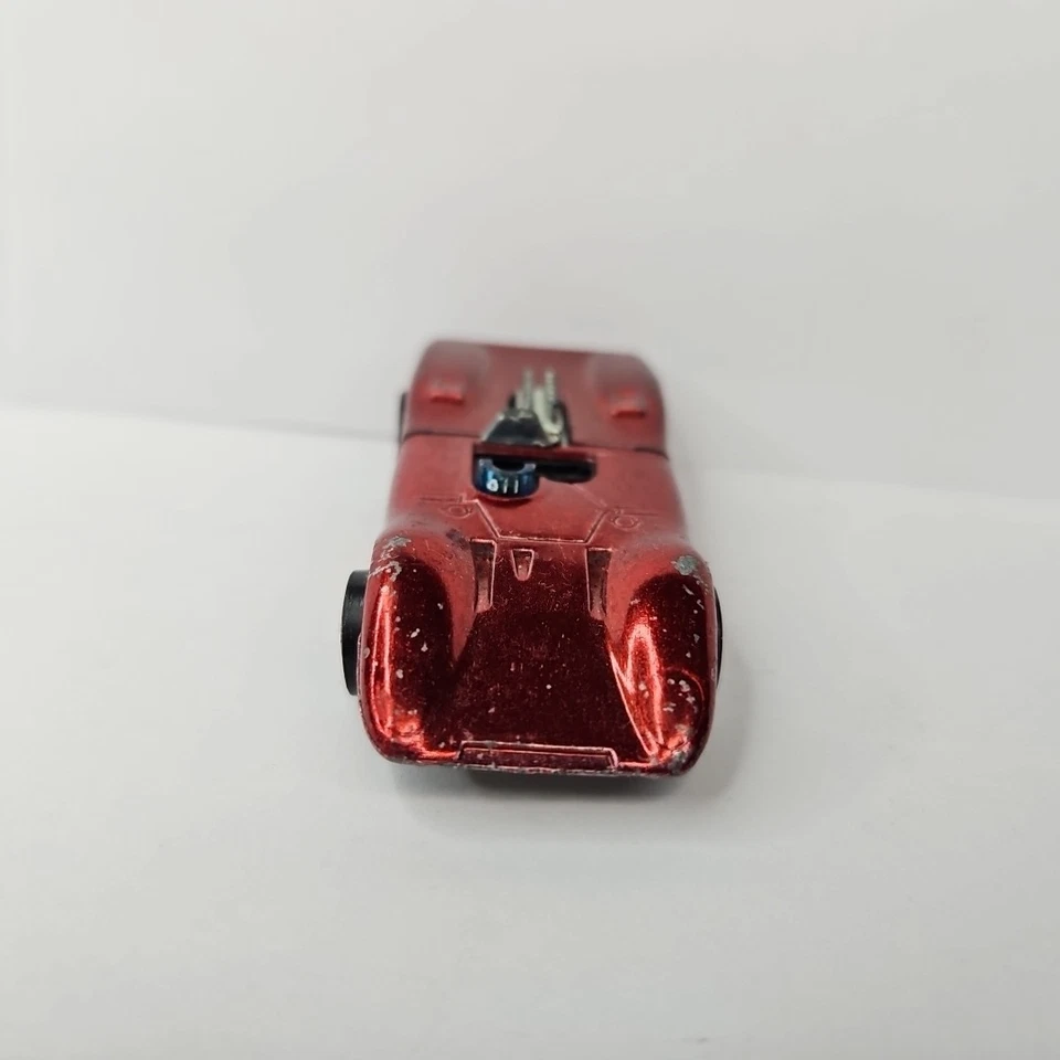 Hot Wheels Redline FERRARI 312P  Red HK Black Interior  - Image 2 of 4