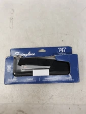 Swingline 747 Desktop Stapler Classic Edition Black Diecast Metal 