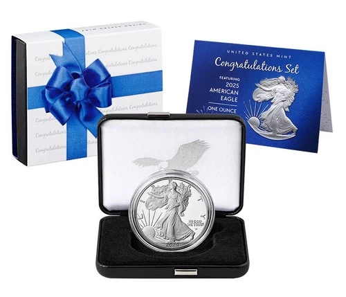 2026 Congratulations Set with 2026 P American Eagle Proof - IN HAND