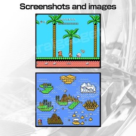 Adventure Island 1+2 (Takahashi Meijin no Bouken Jima II) Famicom/FC [Japan NES]