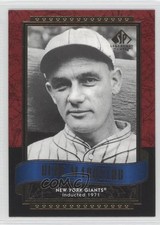 2003 SP Legendary Cuts Rube Marquard #110 HOF 0q3