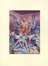 Mike Myers Autograph Signed David Lachapelle Vanity Fair Photo 1999 Hindu Diety