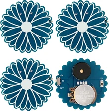 3Pcs Cricket Noise Maker Prank Device, 16 Sounds Hidden Prank Noise Maker, Daisy