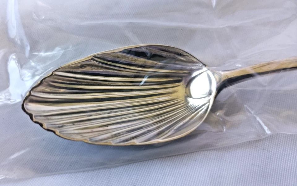 Juego de 6 cucharas Stieff Paul Revere STERLING Demitasse reproducción MFA NUEVO IOB Foto 3 de 4