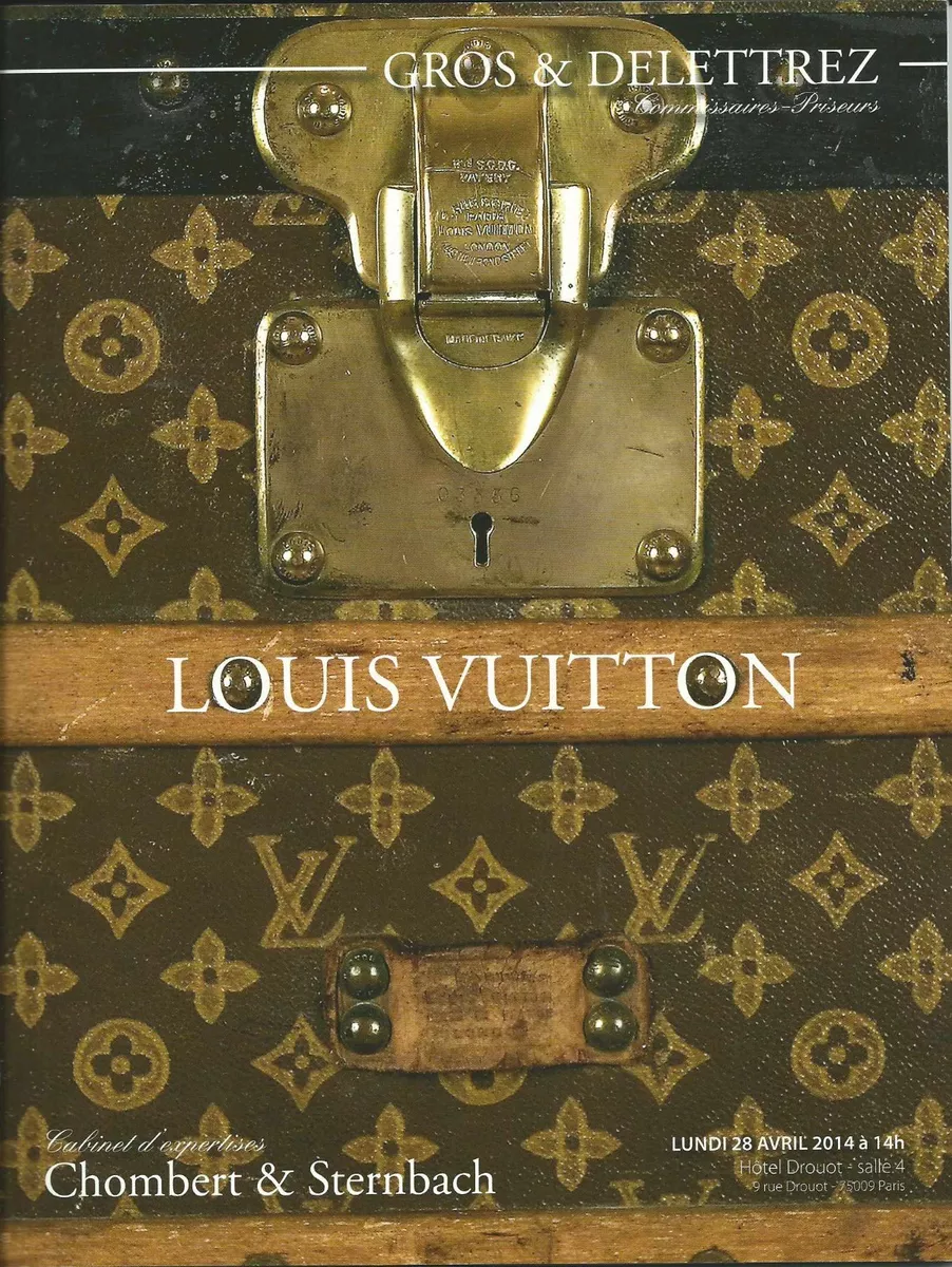 GROS & DELETTREZ Louis Vuitton Fashion Handbags Costume