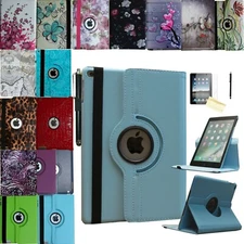 JYtrend Case for Old iPad 2 3 4 (2011-2012) Smart Rotating cover with Pen Holder