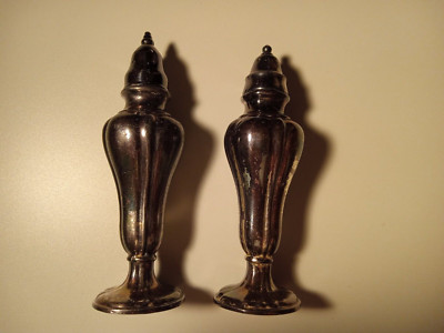 Elizabeth by Masco Salt & Pepper Shakers Silver Plated