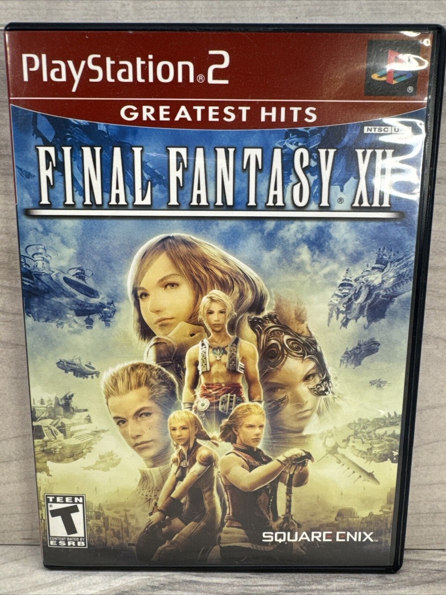 PlayStation 2 Final Fantasy 12 XII FFXII PS2 Video Game