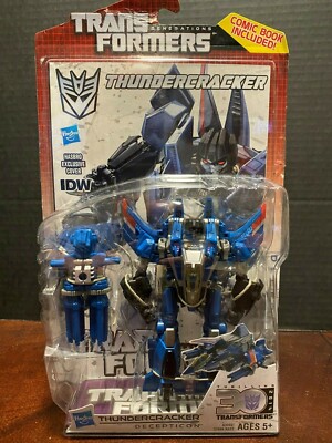 NEW Hasbro Transformers Generations-IDW-Decepticon Thundercracker- Seekers Comic