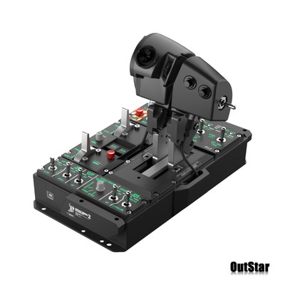 SimPlayer Orion2 Throttle Base w/ 18 Metal Throttle Grip Flight Simulator Kit