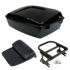 Trunk Backrest&Mount Rack Fit For Harley Touring Road Electra Gilde 1997-08