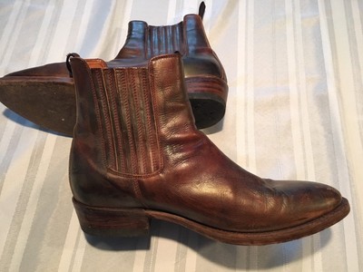 handmade leather boots mens