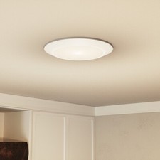 Quoizel 12" Verge Flush Mount, Fesco - VRG1612W