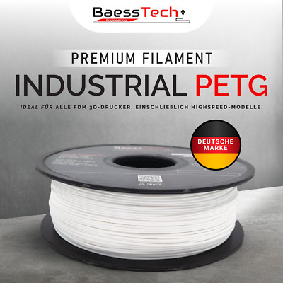 BAESSTECH - INDUSTRIAL PETG 3D Printing Filament 3D Printer 1.75mm 1kg FILAMENT NEW