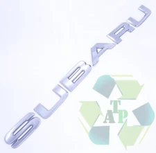 98-02 Subaru Forester Liftgate Emblem Letters Nameplate Badge OEM Rear Trunk