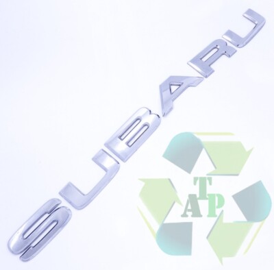 1998-2002 Subaru Forester Liftgate Emblem Letters Nameplate Badge ...