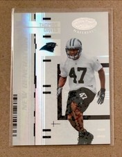 Thomas Davis 2005 Certified Rookie RC White Sp /150 Carolina PANTHERS!