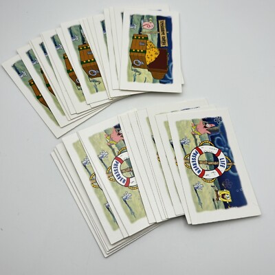 Monopoly SpongeBob 16 Life Preserver 16 Treasure Chest Cards 2010 Replacement
