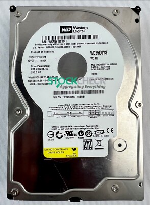 Western Digital WD2500YS-01SHB1 Hard Disk Drive