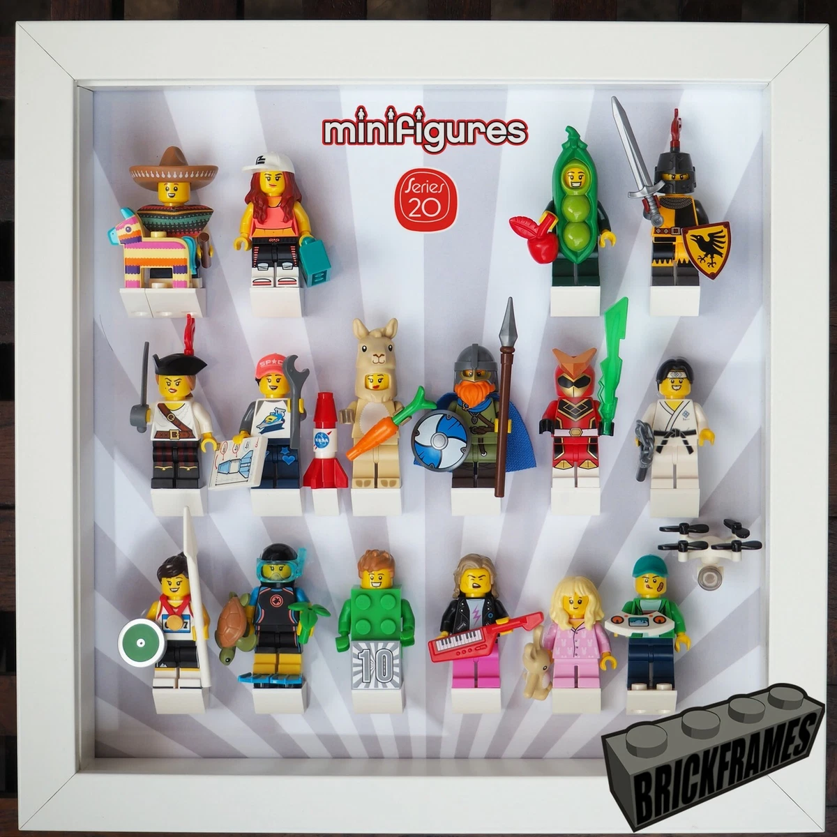 Ribba lego minifigure display 2025