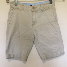 Nautica Boys Shorts Size 10 Khaki Tan NO ADJUSTABLE WAIST School Uniform