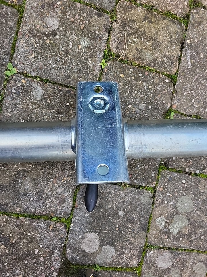 Heavy Duty Caravan/ Trailer Jockey Wheel & Clamp Hard Rubber Tyre. eBay