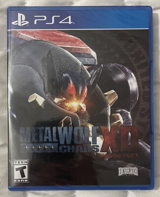 Metal Wolf Chaos XD PS4 Variant Special Reserve Games 3578 Of 3000 New Sealed