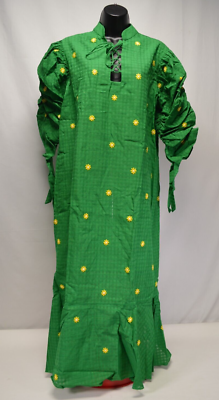 NWT De Castro Moda Emerald Green Margarita Dress Size XL | eBay