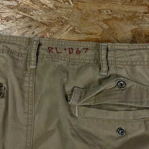 POLO RALPH LAUREN MILITARY CARGO TROUSERS PANTS SURPLUS FIT MEN 35X30 - Picture 13 of 13