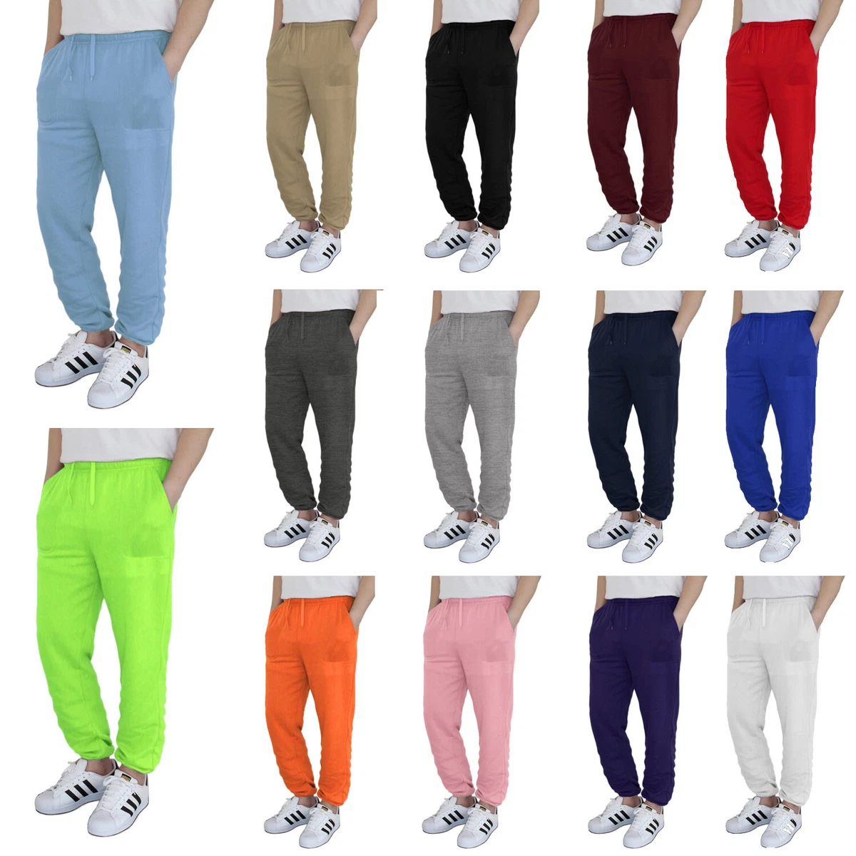 MEN'S DROP CROTCH DENIM JOGGER PANTS 5 COLORS S-5XL BIG&TALL *FAST  SHIPPING*