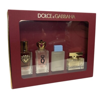 Dolce Gabbana 3x 5ml 1x Miniature Gift Set for Women UK