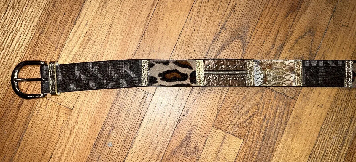 Mk chain cheetha belt l/XL Michael Kors Metal Chain Link Belt Gold Size L/XL | B2B  main image 2