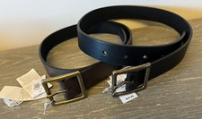GAP Kids Youth Size S Faux Leather Belts Brown/Black New Lot Of 2