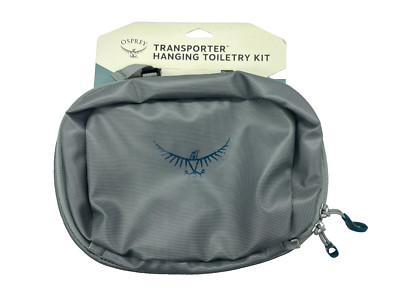 Osprey Transporter Hanging Toiletry Kit Smoke Gray 2.5L
