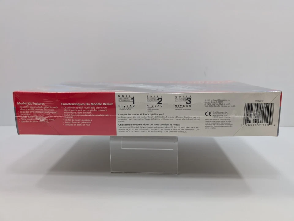 Monogram Snaptite NASA Space Shuttle Model Kit 1/200 scale - Image 2 of 4