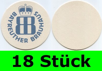 18 Stück Bierdeckel Bayreuther Brauhaus Bayreuth Maisel Bierbrauerei Bar Theke
