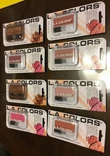 LA COLORS Powder Blush or Bronzer – New & Sealed w/ Brush – You Choose