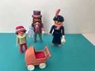 Vintage Playmobil Victorian Mansion Family Figures Original Set 5507 Baby Doll