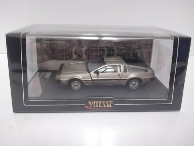 Sunstar 1:43 Scale - 24000De Lorean DMC 12 coupe (Stainless Steel Color)..