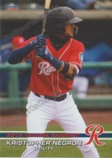 2019 Tacoma Rainiers Kristopher Negron Seattle Mariners