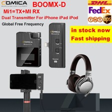 COMICA BoomX-D Mi1 2.4G Wireless Microphone Transmitter Receiver for iPhone iPad