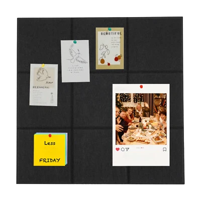 6*Filzplatten Selbstklebende Nachrichtentafel aus Filz Memo-Board Filztafel 9mm - Bild 1 von 4