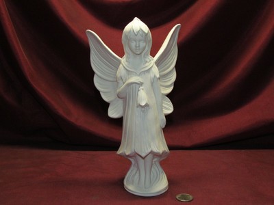 Ceramic Bisque Bluebell Fairy U-Paint Unpainted U-Paint Fantasy Mystical Gare